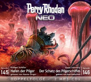 Perry Rhodan NEO MP3 Doppel-CD Folgen 145 + 146 von Dinger,  Hanno, Gottschick,  Axel, Schäfer,  Rüdiger, Schwartz,  Susan