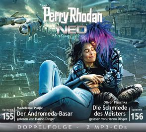 Perry Rhodan NEO MP3 Doppel-CD Folgen 155 + 156 von Dinger,  Hanno, Gottschick,  Axel, Plaschka,  Oliver, Puljic,  Madeleine