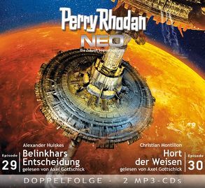 Perry Rhodan NEO MP3 Doppel-CD Folgen 29 + 30 von Gottschick,  Axel, Huiskes,  Alexander, Montillon,  Christian