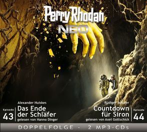 Perry Rhodan NEO MP3 Doppel-CD Folgen 43 + 44 von Dinger,  Hanno, Gottschick,  Axel, Huiskes,  Alexander, Schäfer,  Rüdiger