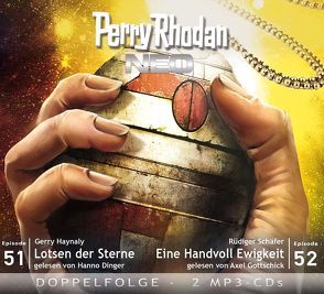 Perry Rhodan NEO MP3 Doppel-CD Folgen 51 + 52 von Dinger,  Hanno, Haynaly,  Gerry, Schäfer,  Rüdiger