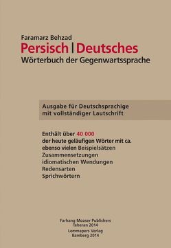 Persisch-Deutsches Wörterbuch der Gegenwartssprache von Behzad,  Faramarz