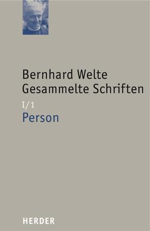 Person von Bohlen,  Stephanie, Welte,  Bernhard