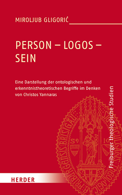 Person – Logos – Sein von Gligorić,  Miroljub