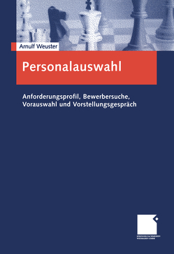 Personalauswahl von Weuster,  Arnulf