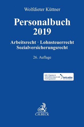 Personalbuch 2019 von Eisemann,  Hans, Griese,  Thomas, Kania,  Thomas, Kreitner,  Jochen, Küttner,  Wolfdieter, Poeche,  Sabine, Röller,  Jürgen, Ruppelt,  Michael, Schlegel,  Rainer, Schmidt,  Kristina, Seidel,  Ralf, Thomas,  Michael Ingo, Voelzke,  Thomas, Weil,  Barbara, Windsheimer,  Petra