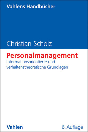 Personalmanagement von Scholz,  Christian