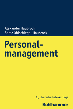 Personalmanagement von Haubrock,  Alexander, Öhlschlegel-Haubrock,  Sonja