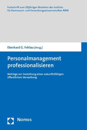 Personalmanagement professionalisieren von Fehlau,  Eberhard G