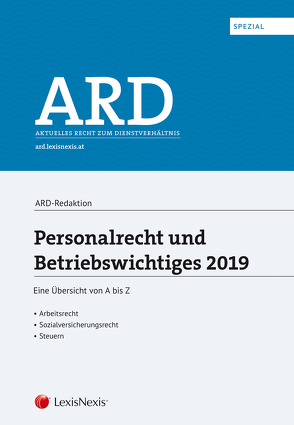 Personalrecht und Betriebswichtiges 2019 von Bleyer,  Birgit, Lindmayr,  Manfred, Sabara,  Bettina