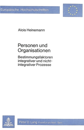 Personen und Organisationen von Heinemann,  Alois