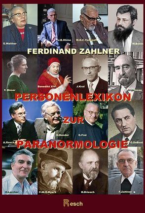 Personenlexikon zur Paranormologie von Resch,  Andreas, Zahlner,  Ferdinand