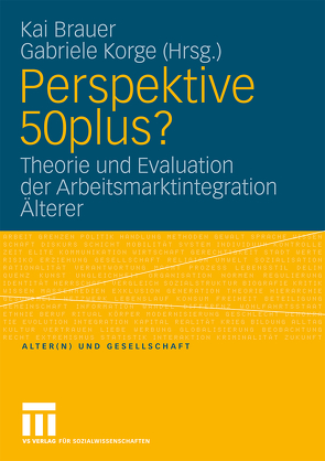 Perspektive 50plus? von Brauer,  Kai, Korge,  Gabriele