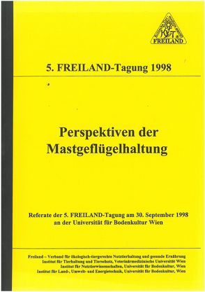 Perspektiven der Mastgeflügelhaltung von Gessl,  Reinhard