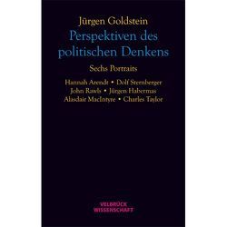 Perspektiven des politischen Denkens von Goldstein,  Jürgen