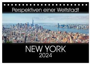 Perspektiven einer Weltstadt – New York (Tischkalender 2024 DIN A5 quer), CALVENDO Monatskalender von Gann - www.magann.de,  Markus
