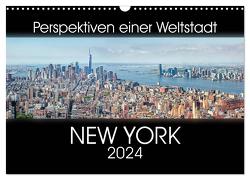 Perspektiven einer Weltstadt – New York (Wandkalender 2024 DIN A3 quer), CALVENDO Monatskalender von Gann - www.magann.de,  Markus