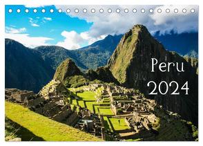 Peru 2024 (Tischkalender 2024 DIN A5 quer), CALVENDO Monatskalender von Grieshober,  Andy