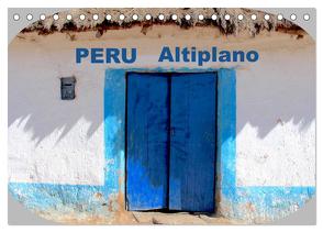 Peru Altiplano 2024 (Tischkalender 2024 DIN A5 quer), CALVENDO Monatskalender von Gerken,  Jochen