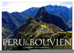 Peru & Bolivien – Die Landschaft (Wandkalender 2024 DIN A2 quer), CALVENDO Monatskalender von Bruhn,  Olaf