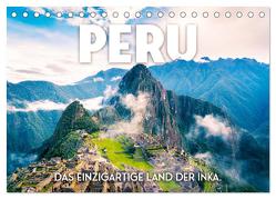 Peru – Das einzigartige Land der Inkas. (Tischkalender 2024 DIN A5 quer), CALVENDO Monatskalender von SF,  SF