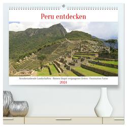 Peru entdecken (hochwertiger Premium Wandkalender 2024 DIN A2 quer), Kunstdruck in Hochglanz von Berns,  Nicolette