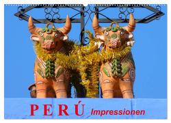 Perú. Impressionen (Wandkalender 2024 DIN A2 quer), CALVENDO Monatskalender von Stanzer,  Elisabeth