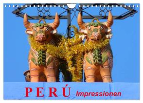 Perú. Impressionen (Wandkalender 2024 DIN A4 quer), CALVENDO Monatskalender von Stanzer,  Elisabeth