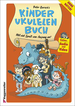 Peter Bursch’s Kinder-Ukulelenbuch von Bursch,  Peter, Evers,  Anke, Strohm,  Michael