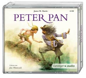 Peter Pan (NA) (4 CD) von Barrie,  James, Gustavus,  Frank, Pflug,  Jan-Peter, Wawrczeck,  Jens, Wilms,  Bernd