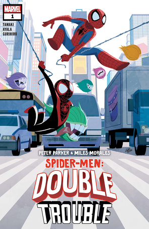 Peter Parker & Miles Morales – Spider-Men: Ärger im Doppelpack von Ayala,  Vita, Gurihiru, Rösch,  Alexander, Tamaki,  Mariko