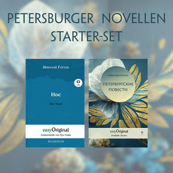 Peterburgskiye Povesti (mit 2 MP3 Audio-CDs) – Starter-Set – Russisch-Deutsch von Frank,  Ilya, Gogol,  Nikolai Wassiljewitsch, Rommel,  Manuel