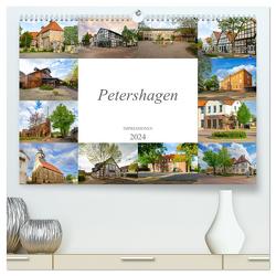Petershagen Impressionen (hochwertiger Premium Wandkalender 2024 DIN A2 quer), Kunstdruck in Hochglanz von Meutzner,  Dirk
