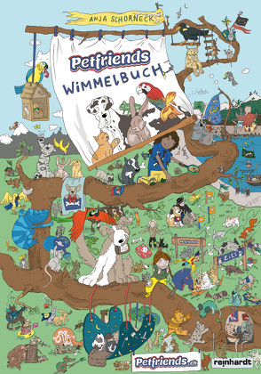 Petfriends Wimmelbuch von Schorneck,  Anja