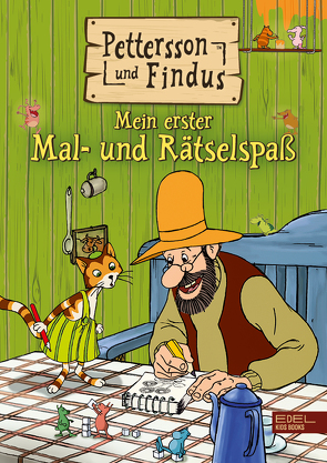 Pettersson und Findus: Mein erster Mal- und Rätselspaß von Korda,  Steffi, Nordqvist,  Sven