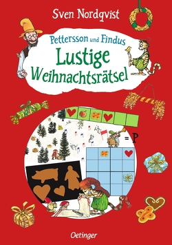 Pettersson und Findus. Lustige Weihnachtsrätsel von Nordqvist,  Sven