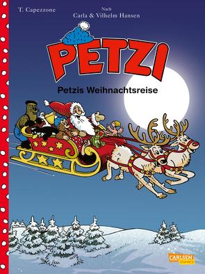 Petzi – Der Comic 3: Petzis Weihnachtsreise von Capezzone,  Thierry, Hansen,  Carla, Hansen,  Vilhelm, Sachse,  Harald