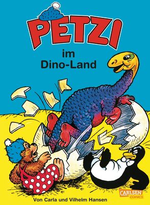 Petzi: Petzi im Dino-Land von Hansen,  Carla, Hansen,  Vilhelm