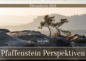 Pfaffenstein Perspektiven – Elbsandstein (Wandkalender 2024 DIN A2 quer), CALVENDO Monatskalender von Walther,  Kevin