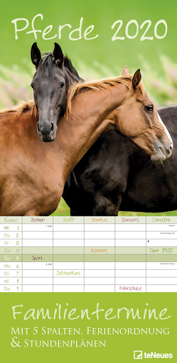 Pferde 2020 Familienplaner