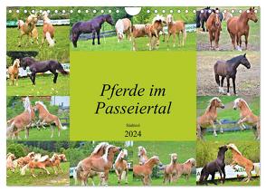 Pferde im Passeiertal (Wandkalender 2024 DIN A4 quer), CALVENDO Monatskalender von Pixner,  Markus