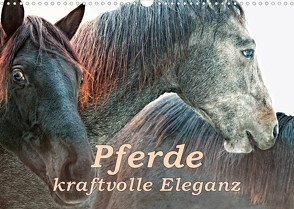 Pferde – kraftvolle Eleganz (Wandkalender 2023 DIN A3 quer) von Brunner-Klaus,  Liselotte