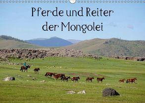 Pferde und Reiter der Mongolei (Wandkalender 2019 DIN A3 quer) von Sys,  Pu