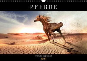 Pferde – wild und ungezähmt (Wandkalender 2023 DIN A3 quer) von Utz,  Renate