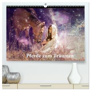 Pferde zum Träumen (hochwertiger Premium Wandkalender 2024 DIN A2 quer), Kunstdruck in Hochglanz von FotoDreams.DE,  Studio