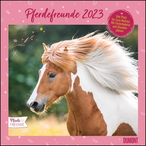 Pferdefreunde 2023 – Broschürenkalender – Kinder-Kalender – Format 30 x 30 cm von Roß,  Thea