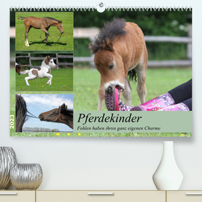 Pferdekinder – Fohlen haben ihren ganz eigenen Charme (Premium, hochwertiger DIN A2 Wandkalender 2023, Kunstdruck in Hochglanz) von Mielewczyk,  Barbara