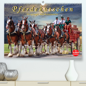 Pferdekutschen – Vorgänger des Automobils (Premium, hochwertiger DIN A2 Wandkalender 2023, Kunstdruck in Hochglanz) von Roder,  Peter