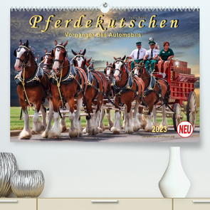 Pferdekutschen – Vorgänger des Automobils (Premium, hochwertiger DIN A2 Wandkalender 2023, Kunstdruck in Hochglanz) von Roder,  Peter