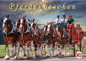 Pferdekutschen – Vorgänger des Automobils (Wandkalender 2022 DIN A2 quer) von Roder,  Peter
